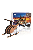 Bellcopter 3D Wooden Puzzle 14 Parça