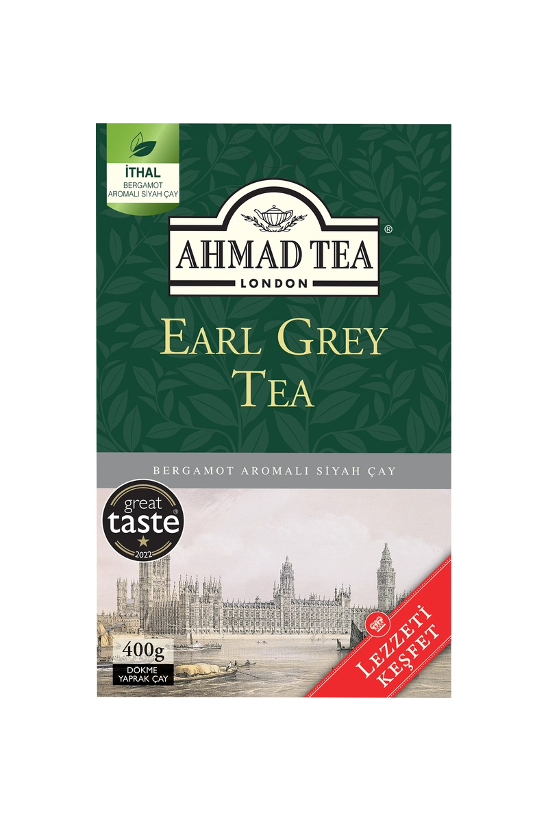 Ahmad Tea Earl Grey Bergamotlu Siyah Çay 400 g