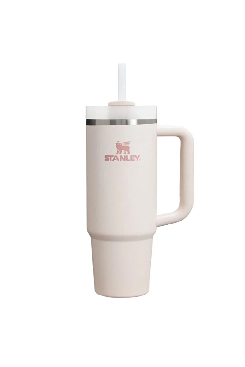 Stanley Quencher H2.O FlowState Tumbler Pipetli Termos Rose Quartz 0.89 Litre