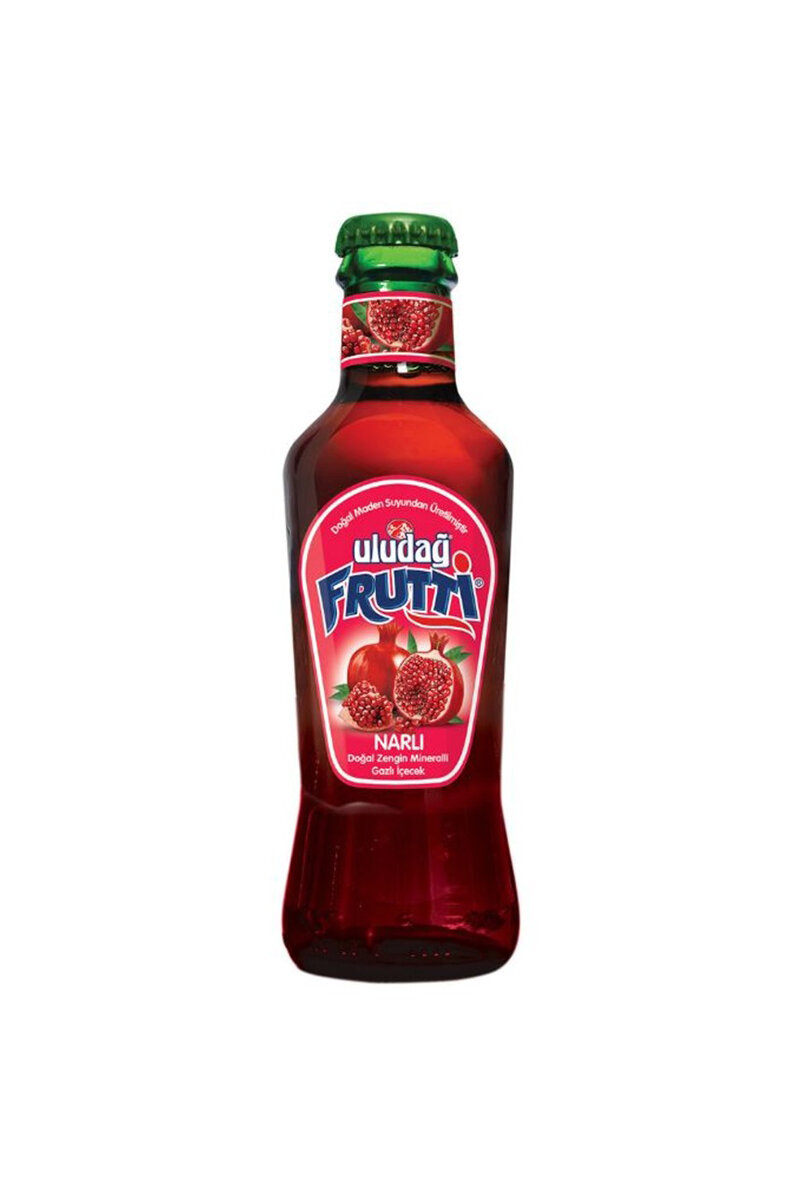 Uludağ Frutti Nar Aromalı Maden Suyu 200 ml