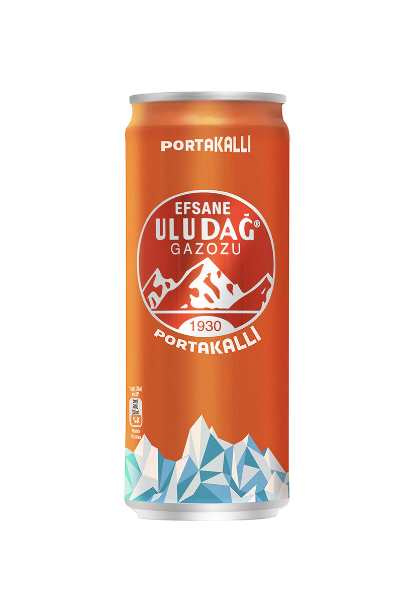 Uludağ Portakal 330 ml Kutu