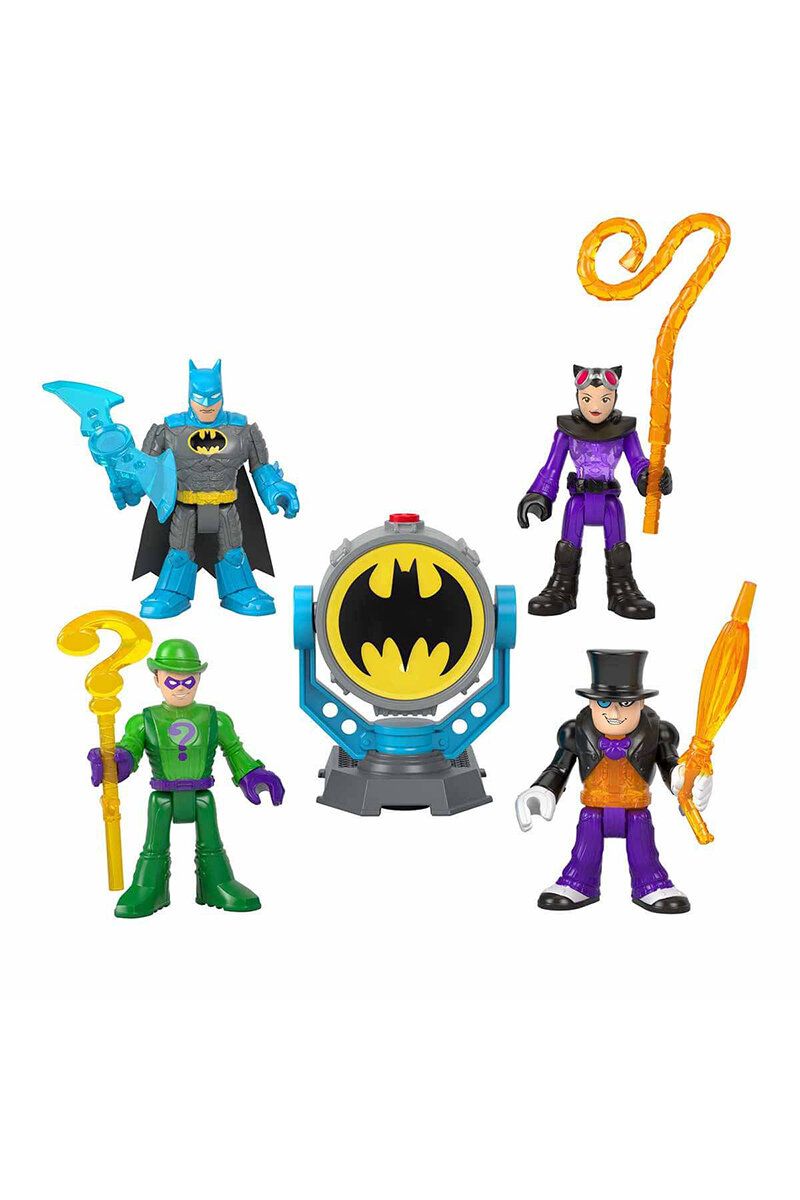 Imaginext DC Super Friends BatTech Bat Signal Figür Seti HDF47