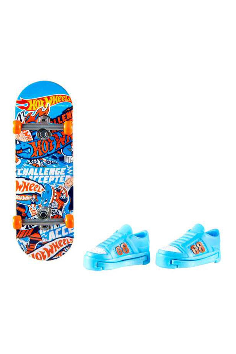 Hot Wheels Skate Parmak Kaykay ve Ayakkabı Paketleri HGT46