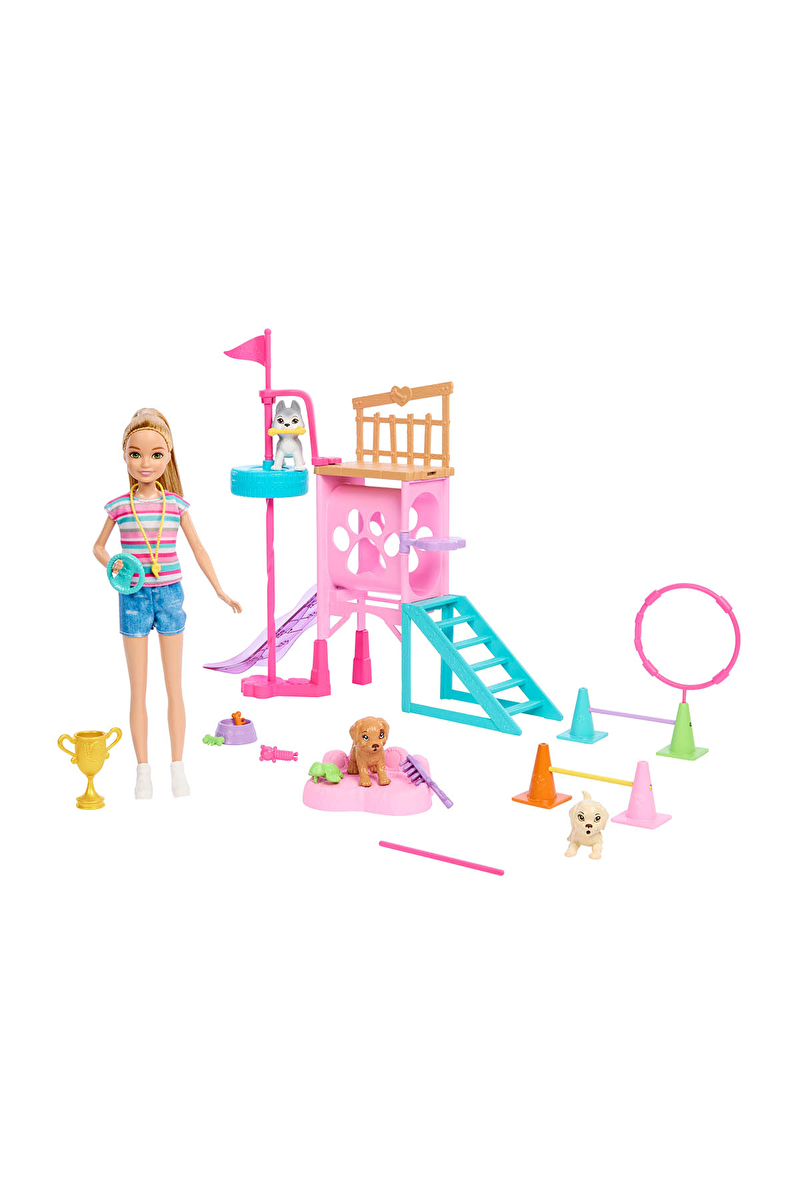 Barbie Stacienin Köpekçik Oyun Parkı HRM10