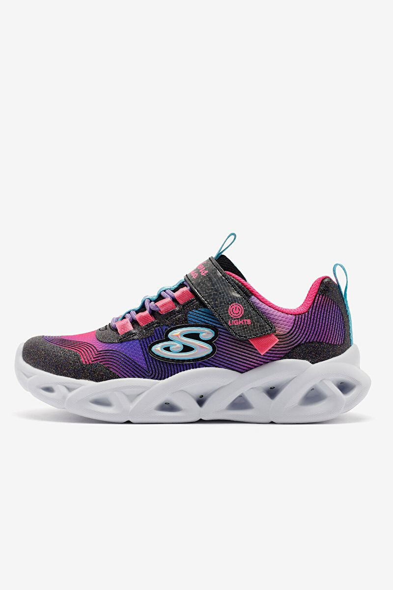 Skechers Twısty Brıghts 2.0 Işıklı Çocuk Ayakkabı 302339L-BKMT