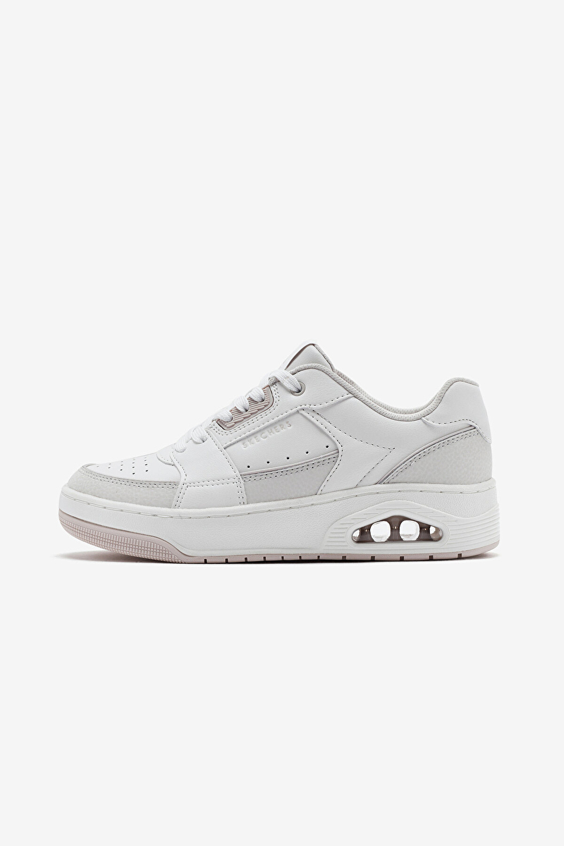 Skechers Uno Court - Courted Style Kadın Ayakkabı 177710 WHT