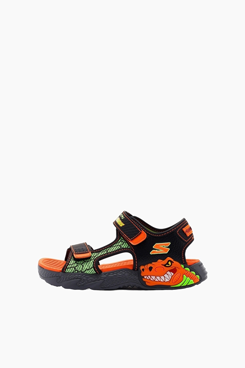 Skechers S-Lights: Creature - Splash Çocuk Sandalet 400614L-BKOR