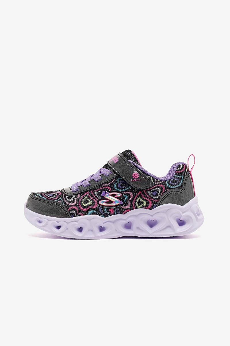 Skechers Heart Lights Çocuk Ayakkabı 303257L-BKMT