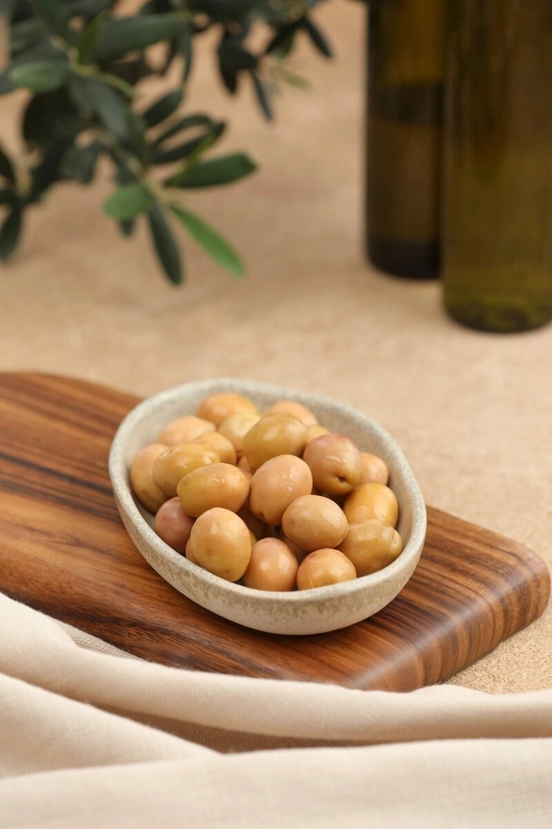 Cem Akhisar Kırma Yeşil Zeytin 110 -140 Adet/ Kg