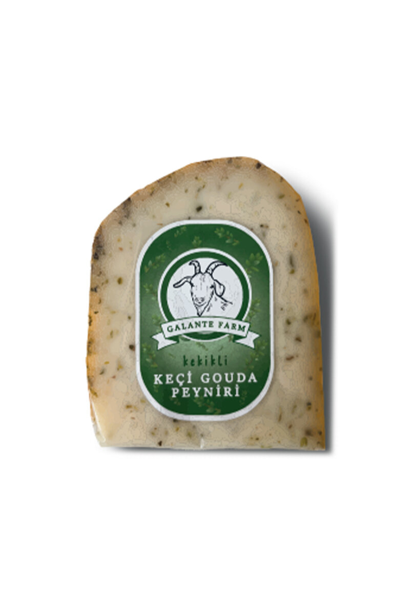 Galante Farm Keçi Sütlü Gouda Kekikli Kg