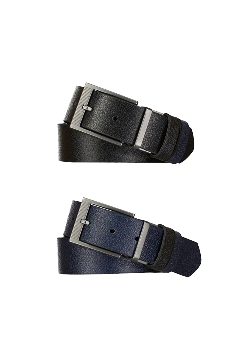 Finesuits Çift Taraflı Deri Kemer 25.FS-005