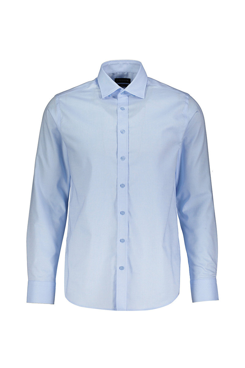 Finesuits Erkek Non-Iron Oxford Pamuk Gömlek 2512103109.NONS