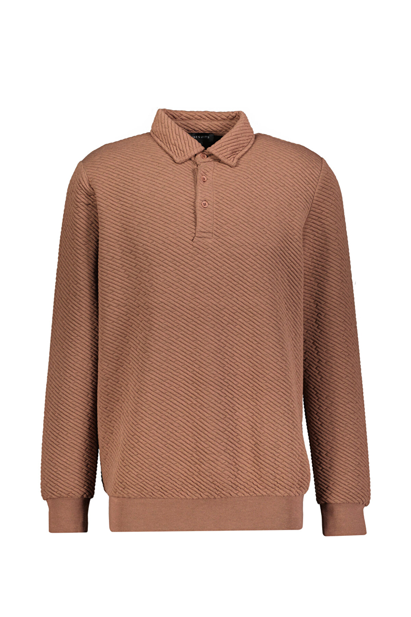 Finesuits Erkek Kapitone Sweatshirt 252209009.KAPPYR