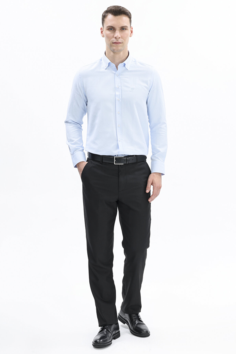 Finesuits Erkek Klasik Desenli Pantolon 2522105005.PVYCR