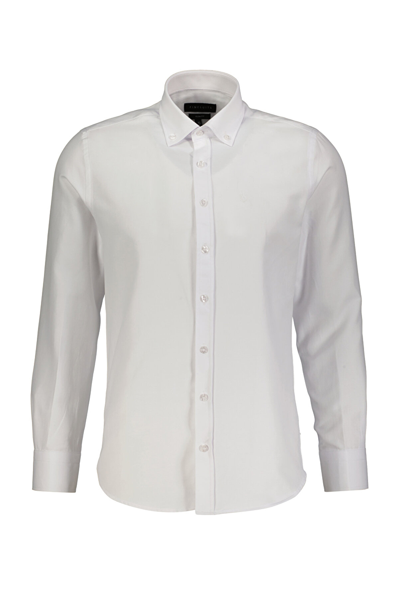 Finesuits Erkek Düz Oxford Gömlek 2522103003.OXS