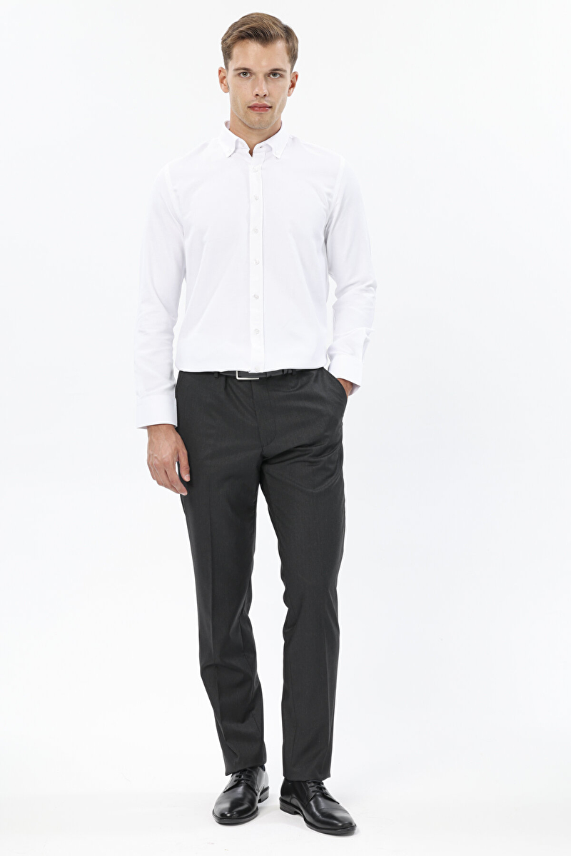 Finesuits Erkek Armürlü Gömlek 2522103004.ARR