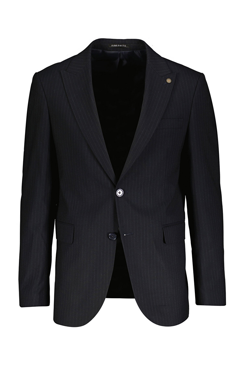 Finesuits Erkek Mix&Match Çizgili Ceket 2522101004.CKT.CZMXSY6