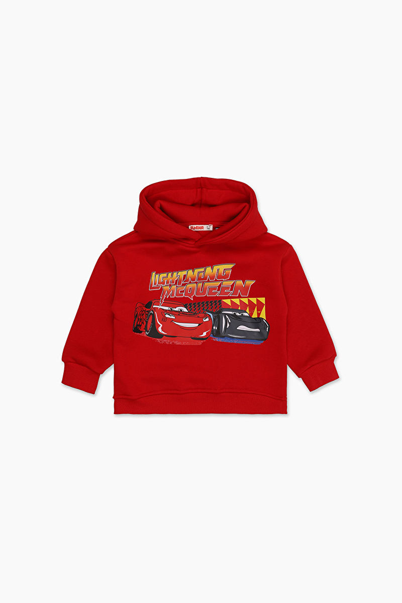 Cars © Dısney Funfair Erkek Çocuk Sweatshirt 262OZCR-1001 Kırmızı