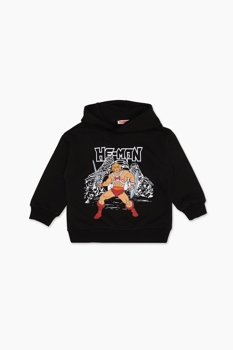 He-Man © Mattel Funfair Erkek Çocuk Sweatshirt 262OZHM-1001 Siyah