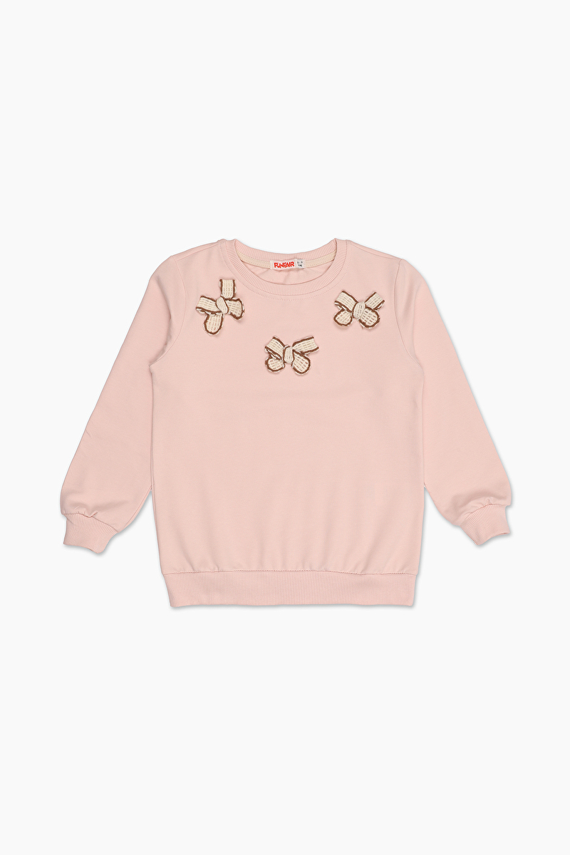 Funfair Kız Çocuk Sweat 2626325005 Pudra