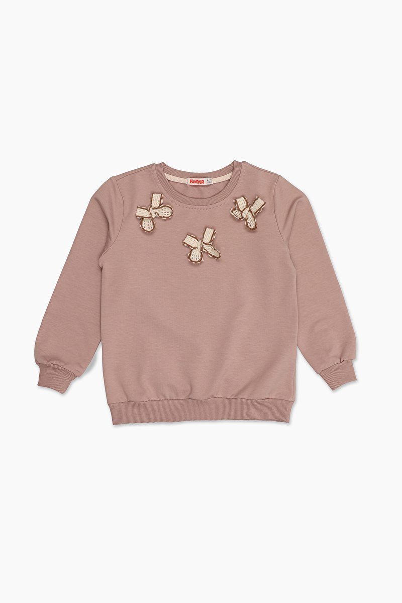 Funfair Kız Çocuk Sweat 2626325005 Vizon