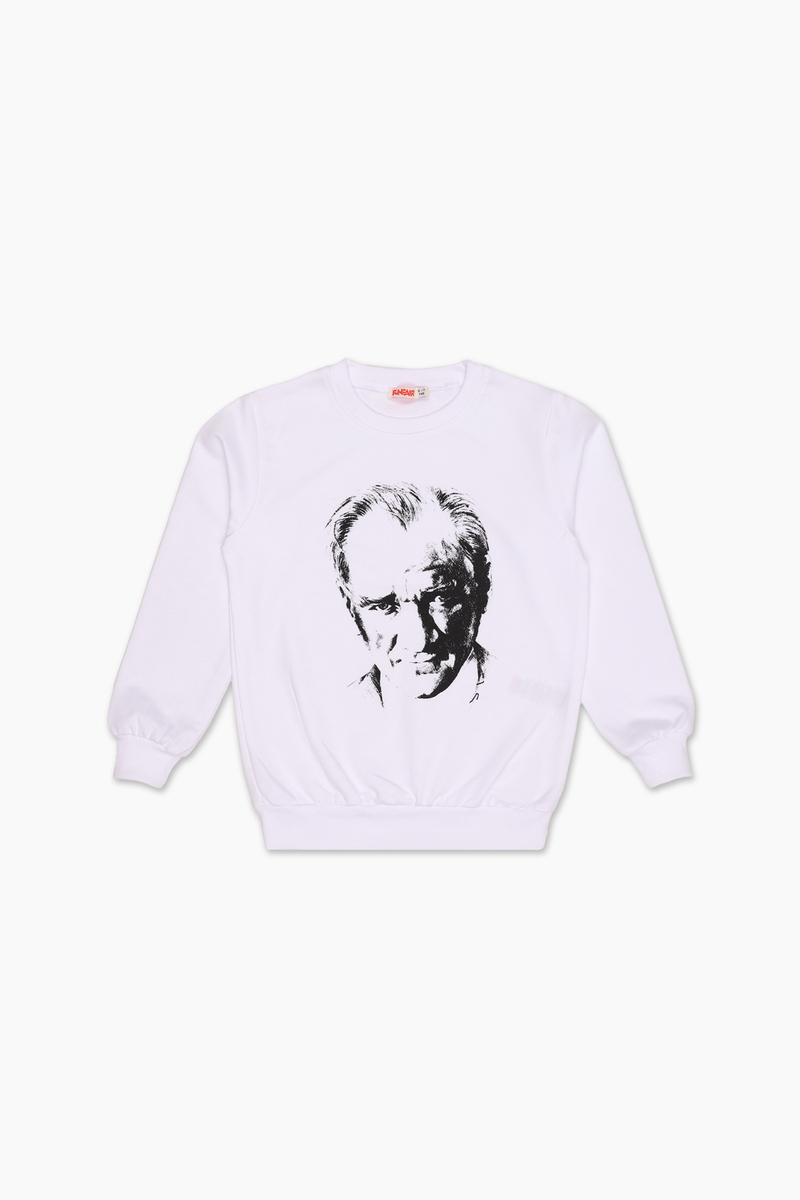 Sweatshirt Kız Çocuk Sweatshirt 2626211881.Ata Beyaz
