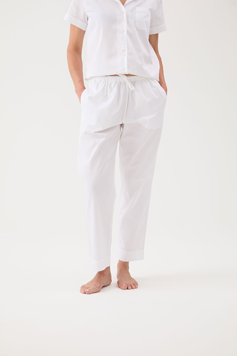 Cottons & Clouds Kadın Pamuk Saten Pijama Altı CC9812