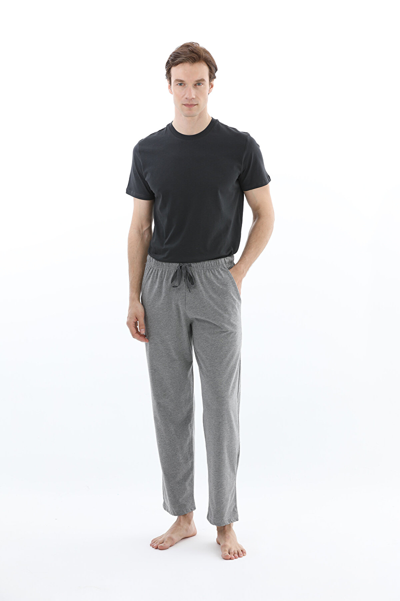First Company Erkek Penye Düz Erkek Pijama Altı 261E6015PI