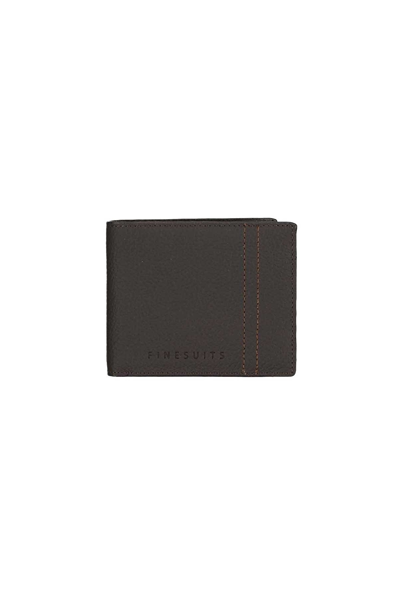 Finesuits Erkek Cüzdan 26YFSW576005 Kahve