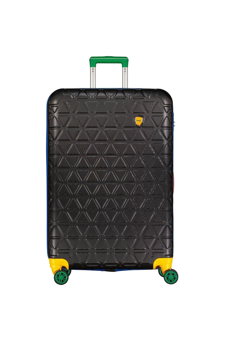 Travel Zone Sert Büyük Boy Valiz 26TZ153-ABS800-70CM Siyah