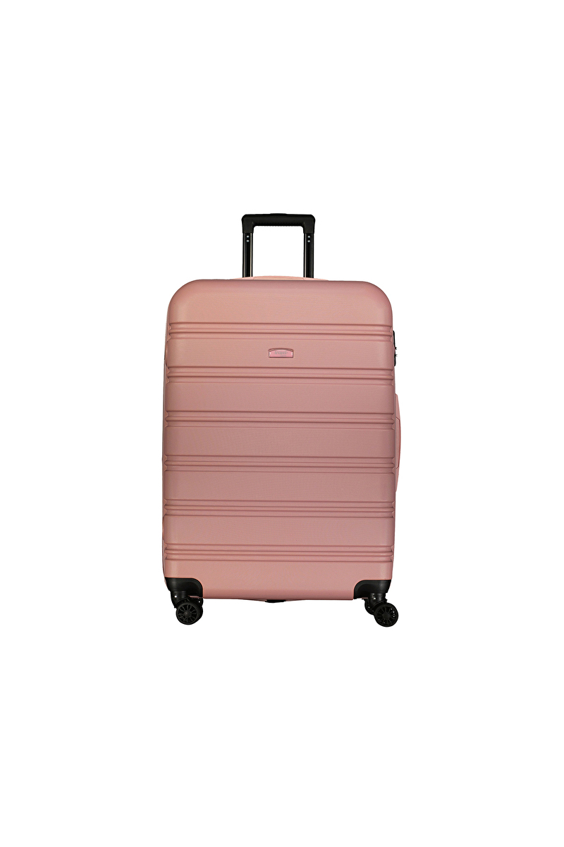 Travel Zone Valiz Sert 26YTZ-KC153128-50Cm Toz Pembe
