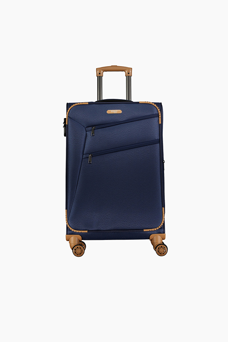 Travel Zone Valiz Kumaş 26YTZ-KC153019-60CM Lacivert