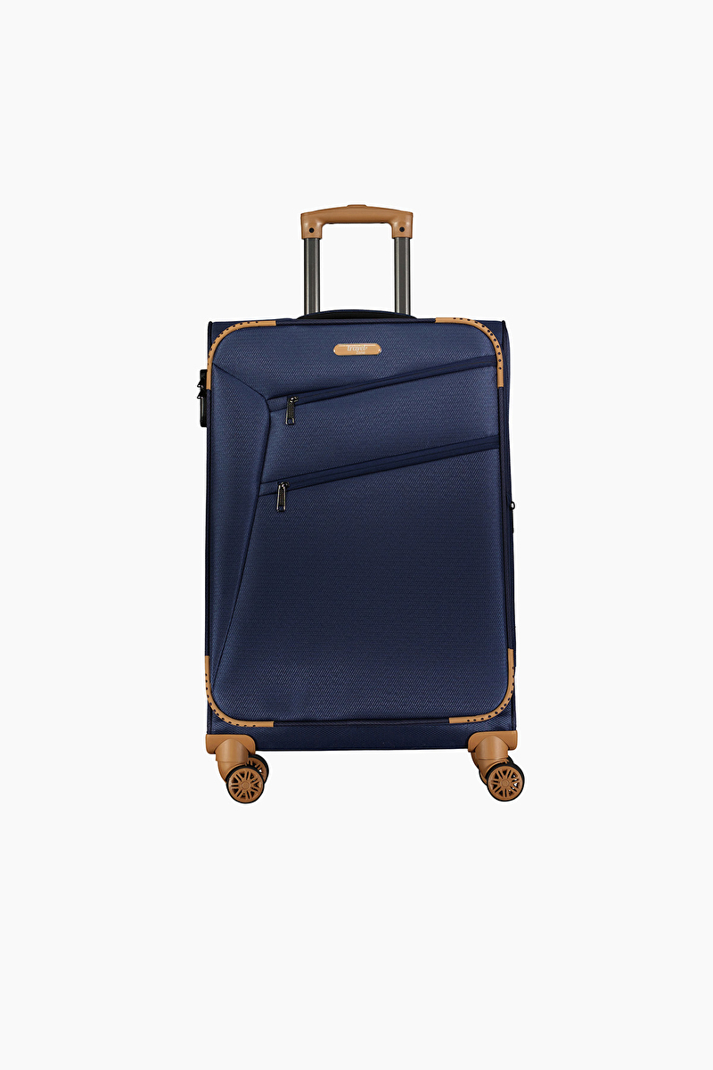 Travel Zone Valiz Kumaş 26YTZ-KC153019-60CM Lacivert