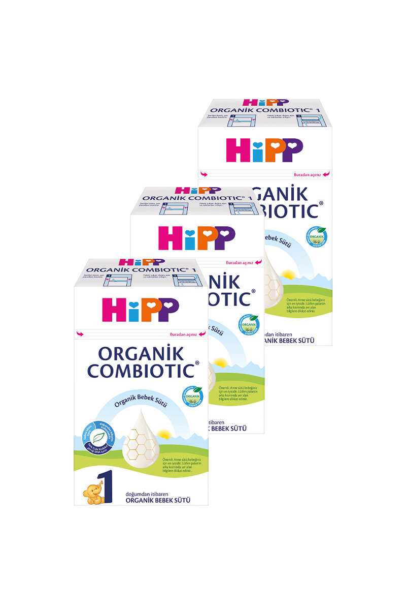 Hipp 1 Organik Combiotic Bebek Sütü 3 x 600 g