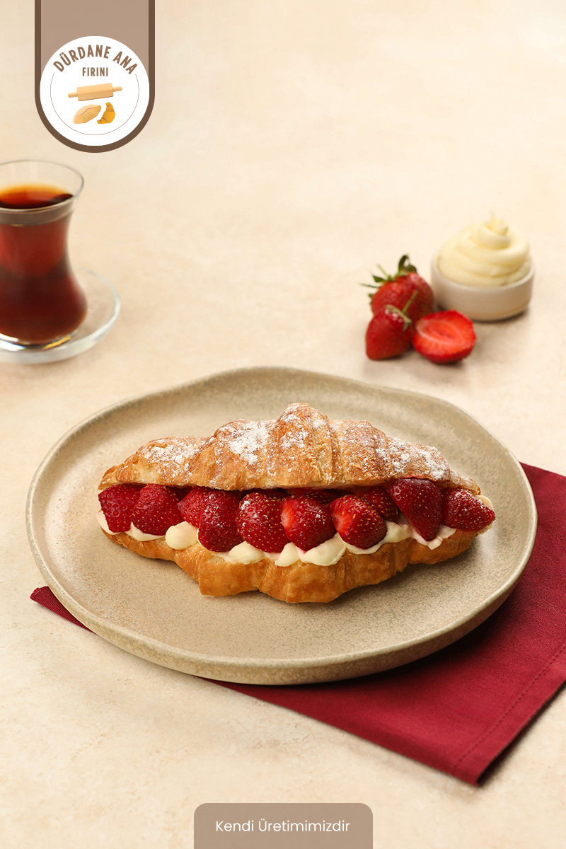 Dürdane Ana Fırını Çilekli Kruvasan 280 G