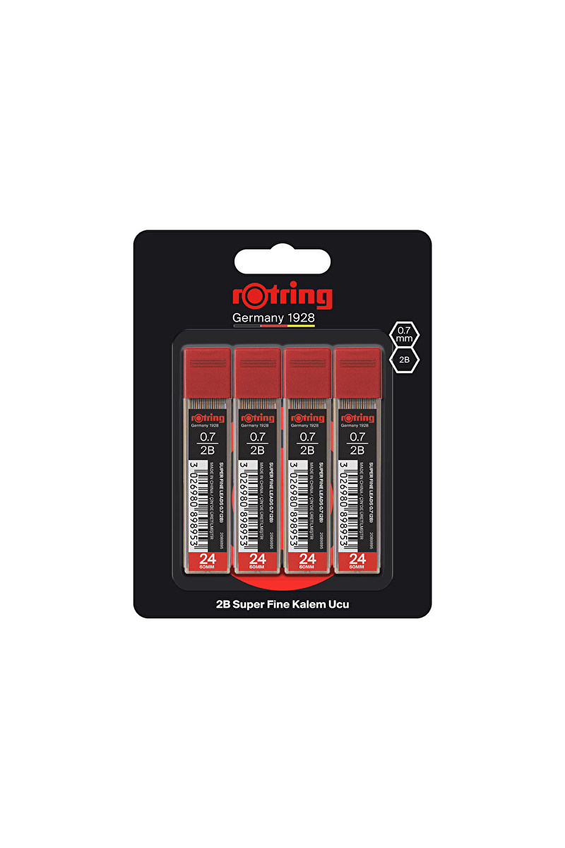 Mın Rotring S.Polımer 2B 0.7 4Lu