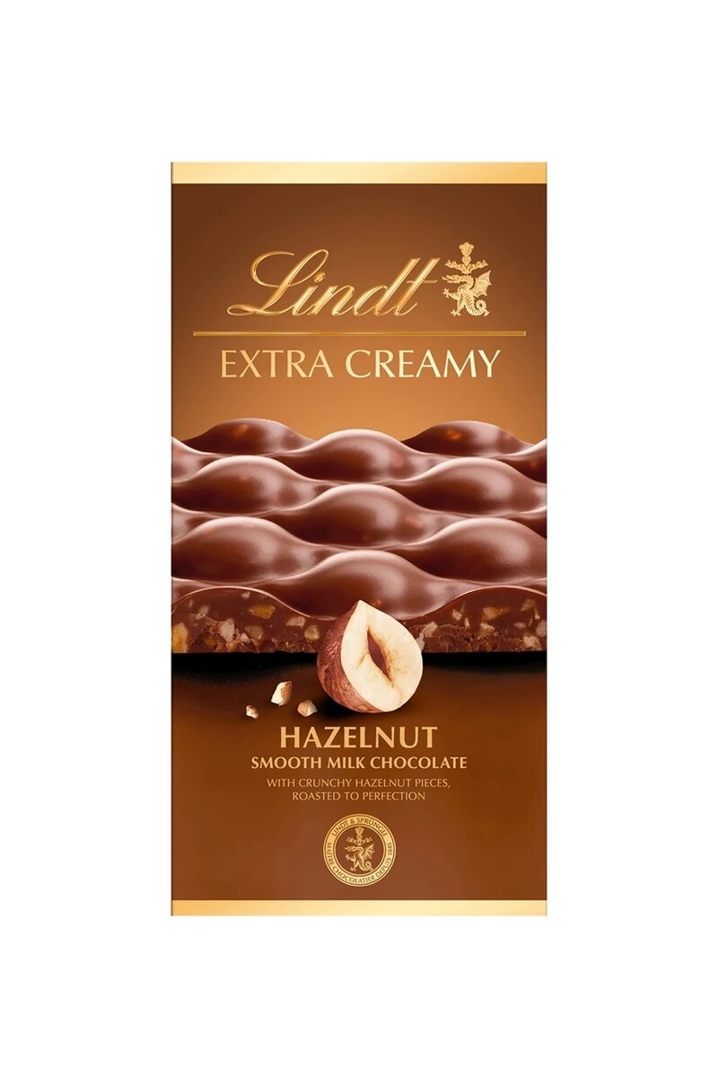 Lindt Extra Creamy Milk Hazelnut 80 g