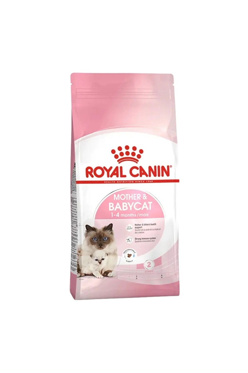 Royal Canin Mother&BabyCat Gebe/Laktasyondaki Anne ve Yavru Kedi için Kuru Kedi Maması 2kg