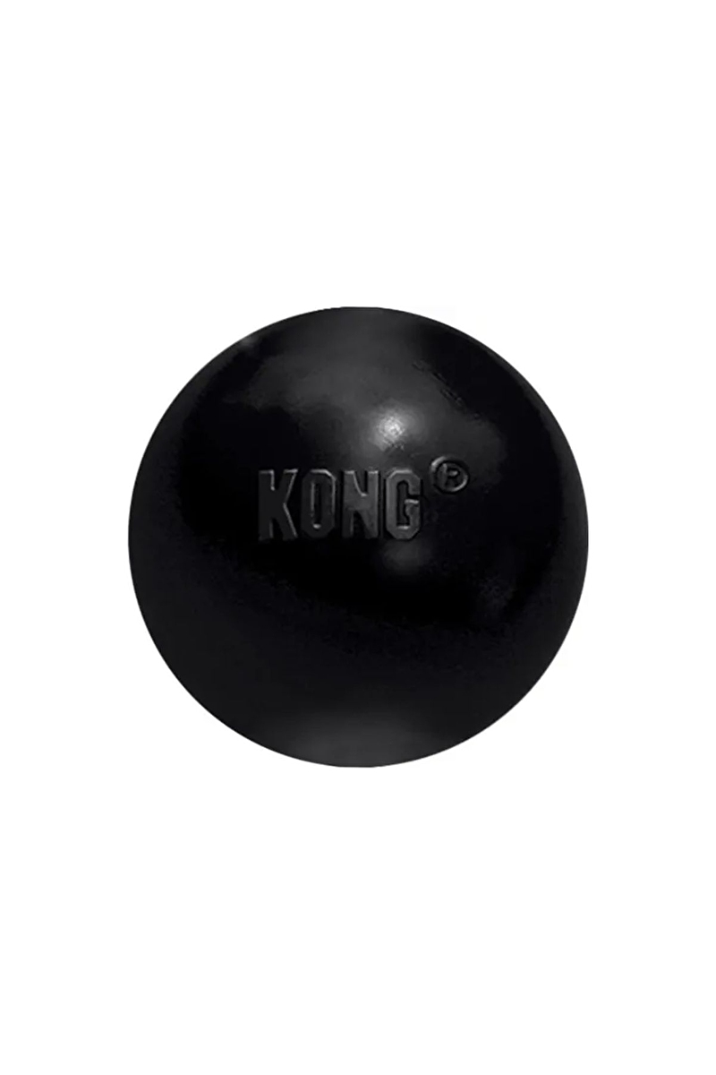 Kong Extreme Köpekler İçin Top Şeklinde Çok Amaçlı Isırma Oyuncağı Ultra Sert M/L