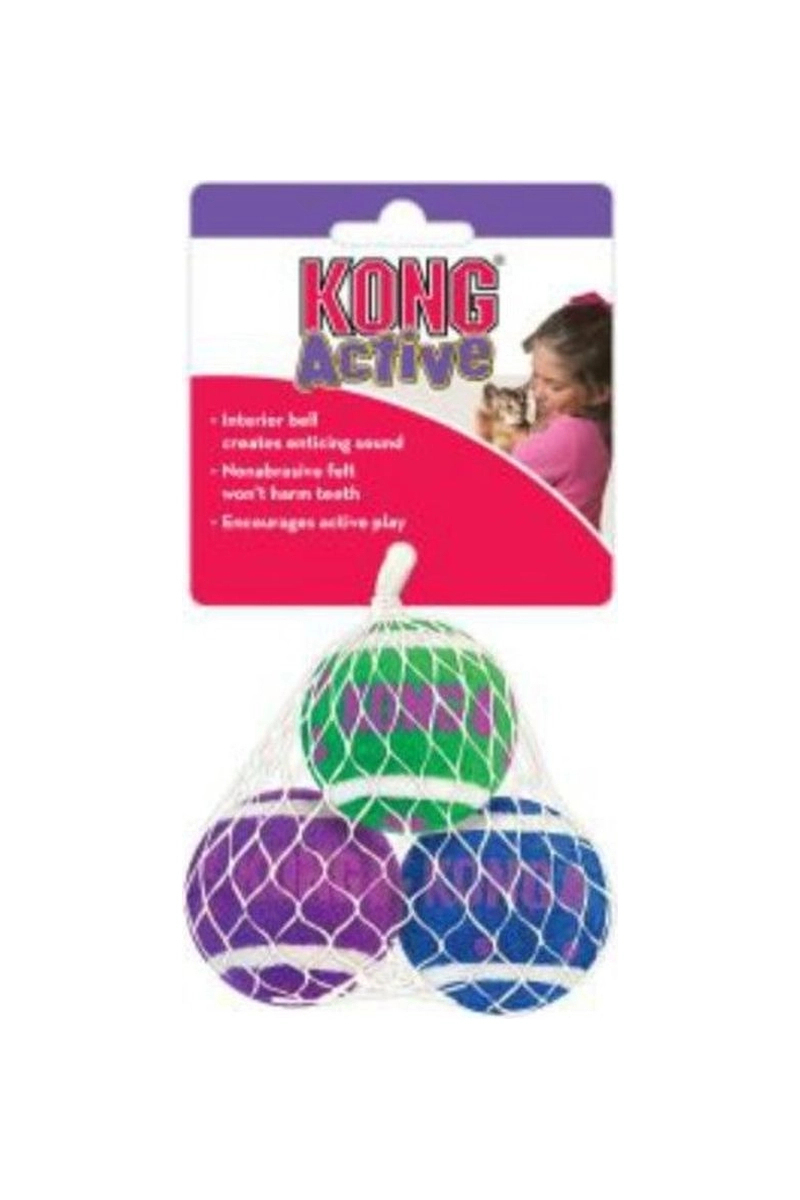 Kong Kedi Top Tenis Zilli 3lü