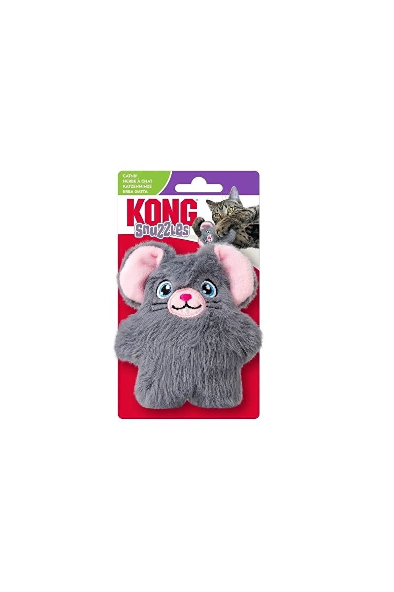 Kong Kedi Peluş Snuzzles Fare
