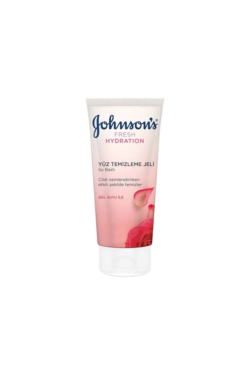 Johnson's Yüz Temizleme Jeli 150ml Gül Suyu