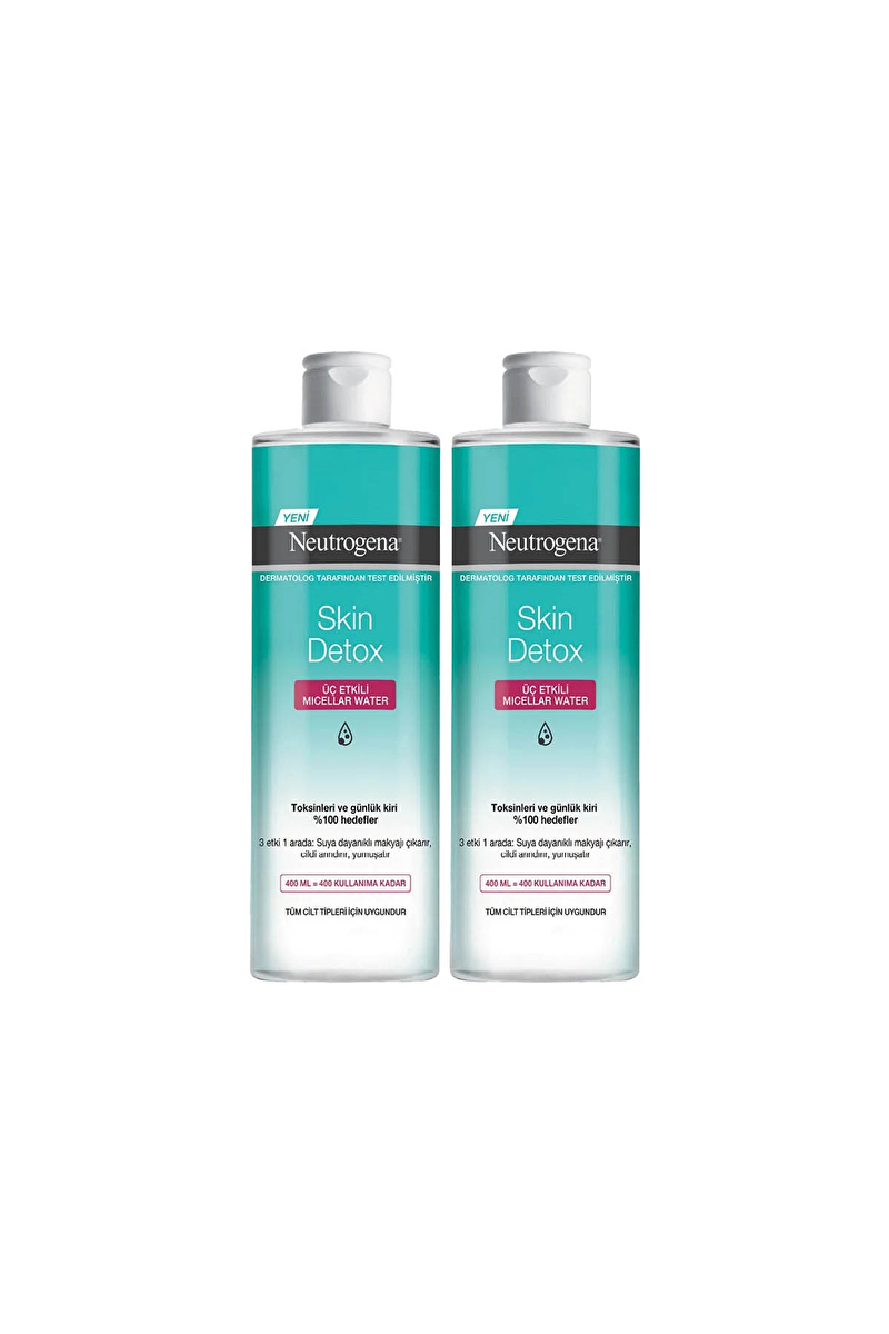 Neutrogena Skin Detox Üç Etkili Micellar Water 400 ml