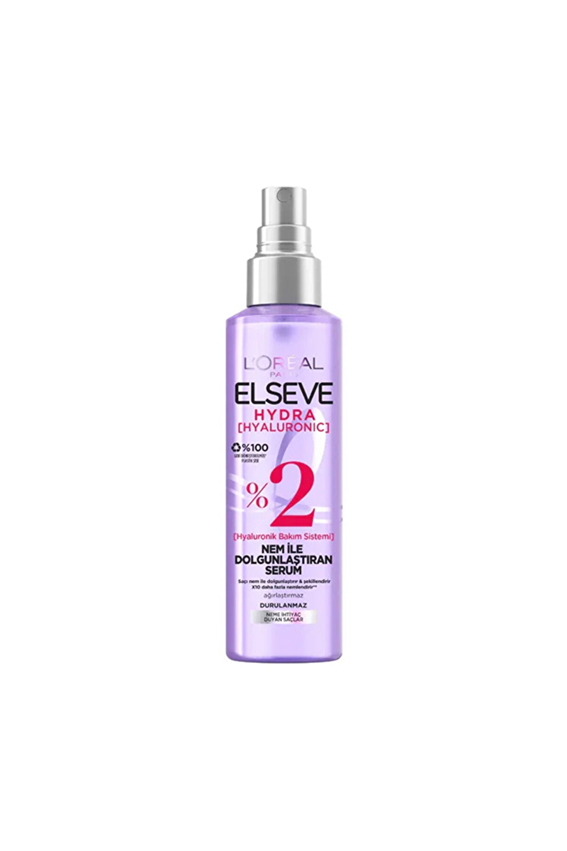 Elseve Hydra Hyaluronik Asit Nem İle Dolgunlaştıran Saç Bakım Spreyi 150ml