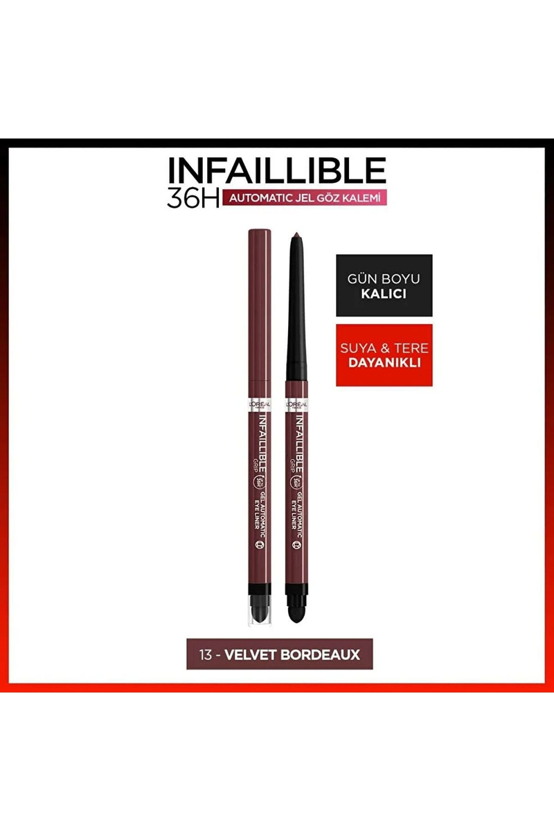 L'Oréal Paris Infaillible Göz Kalemi 13 Velvet Bordeux