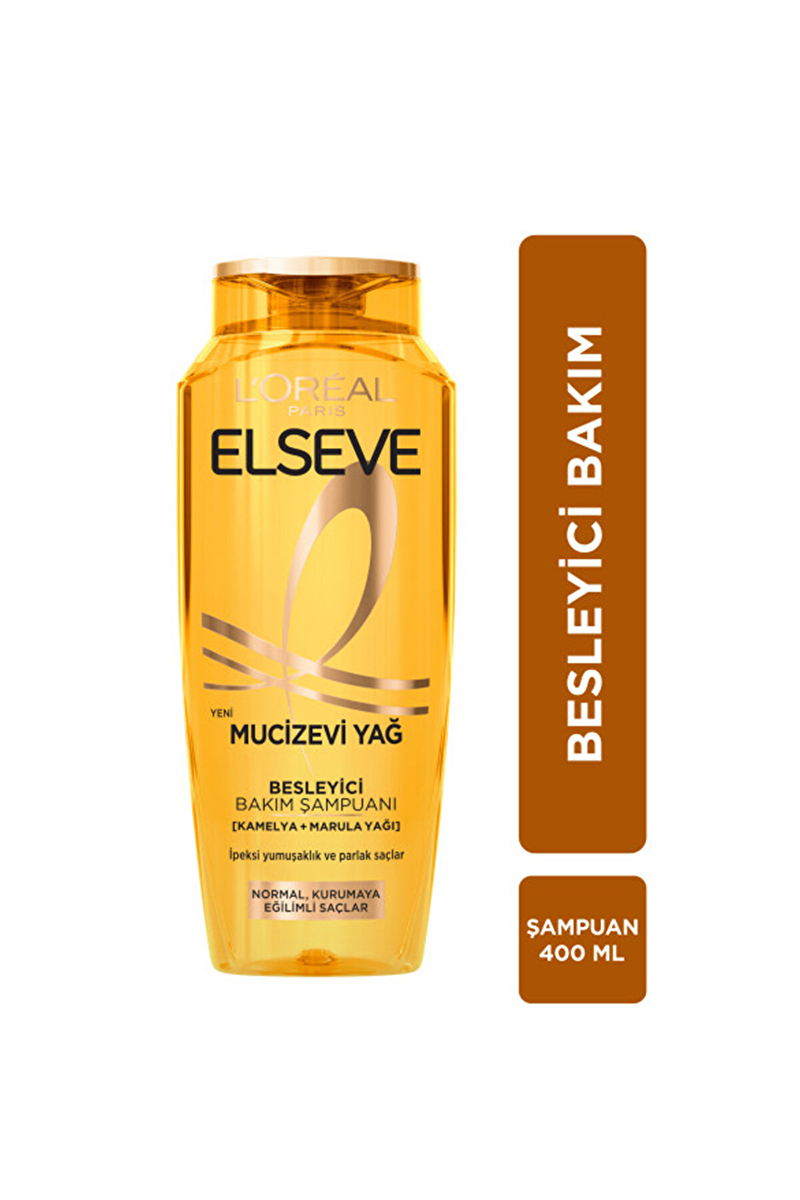 Elseve Mucizevi Yağ Besleyici Bakım Şampuanı 400 ml