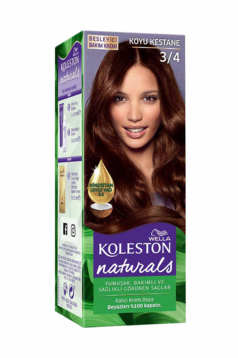 Koleston Naturals Saç Boyası Maxi 3/4