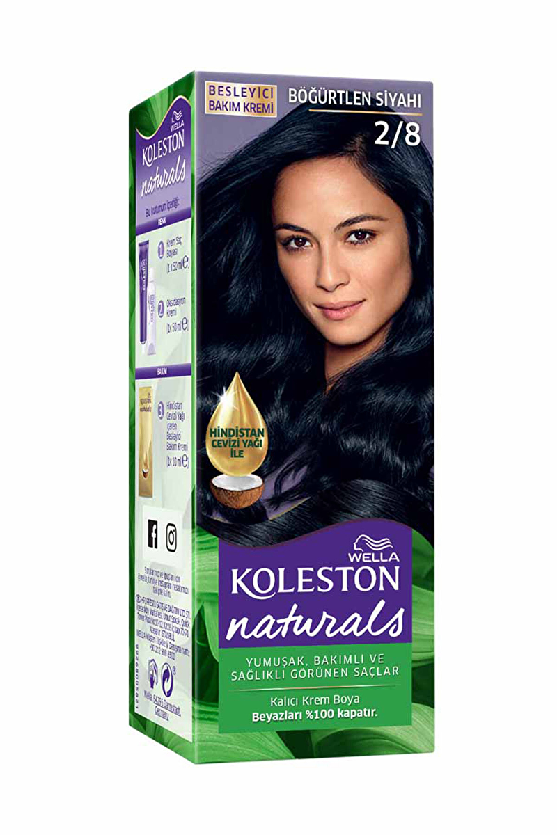 Koleston Naturals Saç Boyası Maxi Böğürtlen Siyahı 2/8