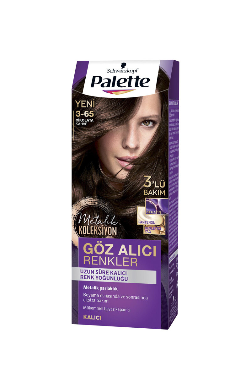 Pnc PaletteSaç Boyası Göz Alıcı Renkler 3-65 Dark Chocolate