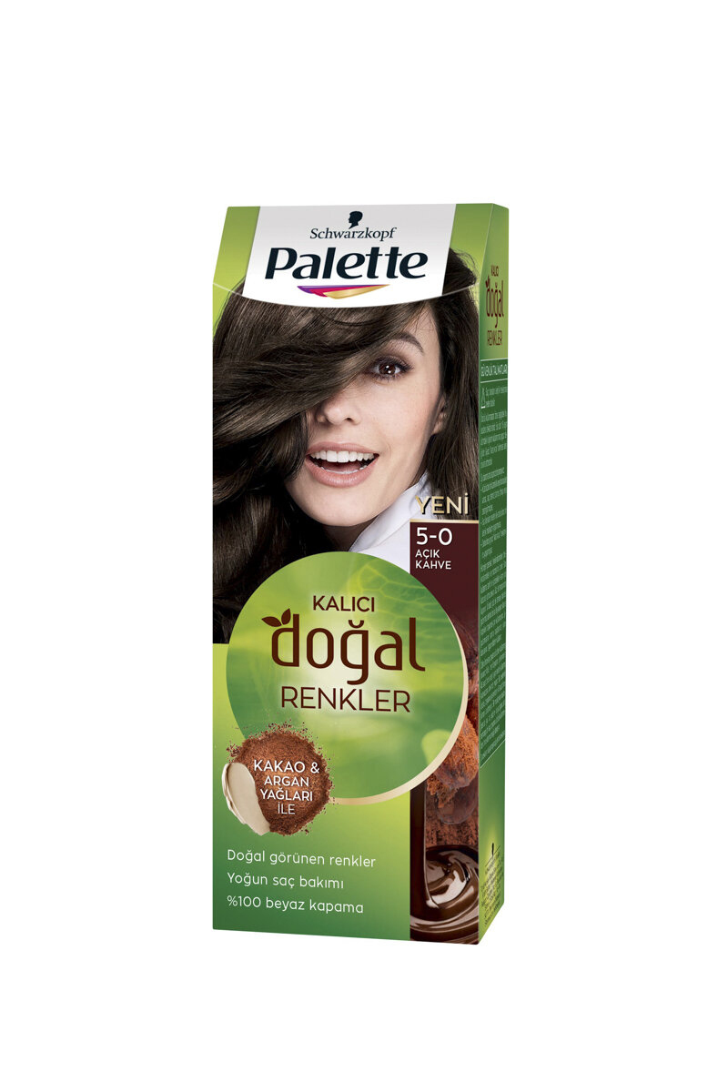 Palette Natural Saç Boyası 5.0 Açık Kahve